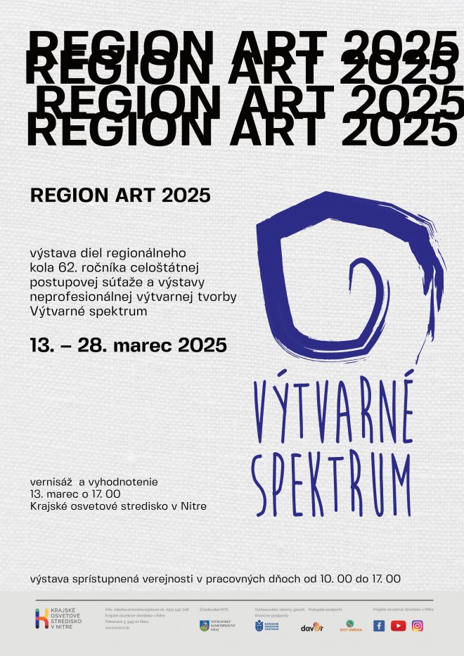 Region Art Nitra 2025 súťaž