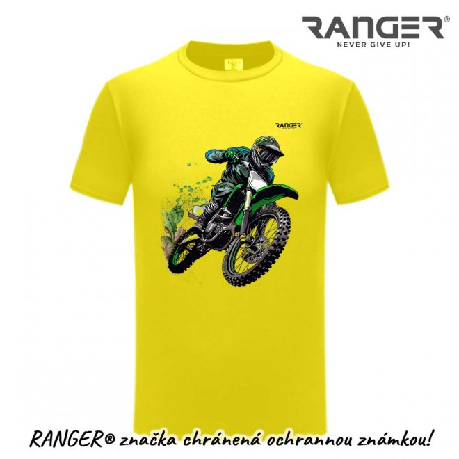 Zarážajúce adrenalínom – Nové tričko pre pravých motokrosových fandov!