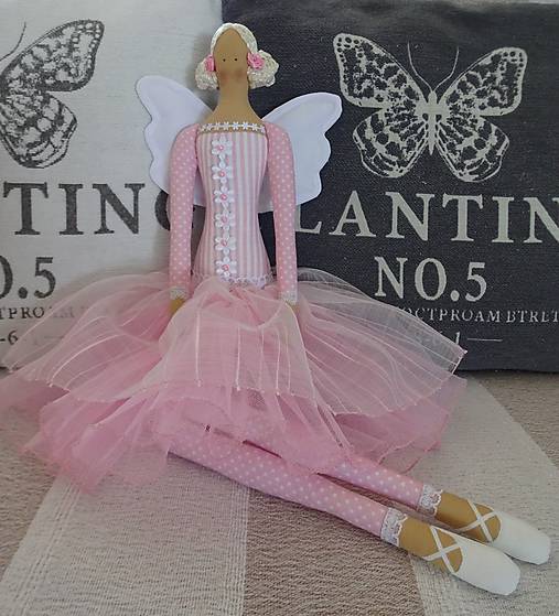 Dekorácie - Ružová princezná - 6913538_