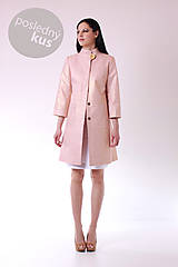Bundy a kabáty - MIESTNy kabát (metal pink) - 6929531_