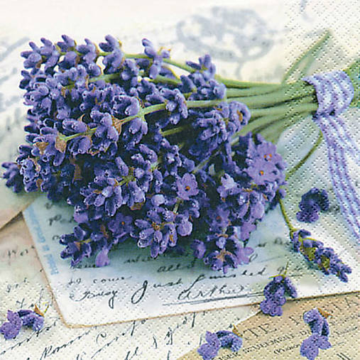  - Servítka "Lavender Greetings" 211384 - 6938408_