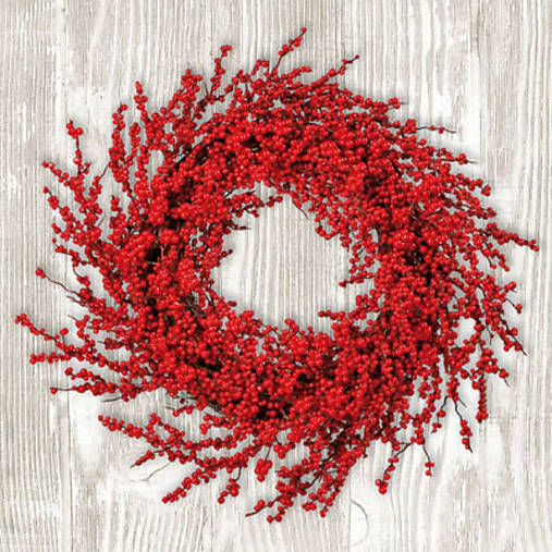 - Servítka "Berries wreath" - 6945195_