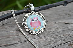 Náhrdelníky - Náhrdelník Cute Owl - 6947898_