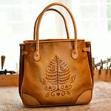 Veľké tašky - shopper bag DORA, tan vzor,  M - 6952962_