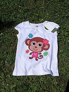 Detské oblečenie - opička pre opičku :-D - 6951687_