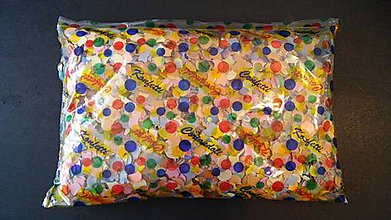 Papiernictvo - Papierové konfety 100g mix - 6954192_