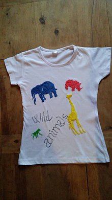 Detské oblečenie - Tričko Wild animals - 6957832_