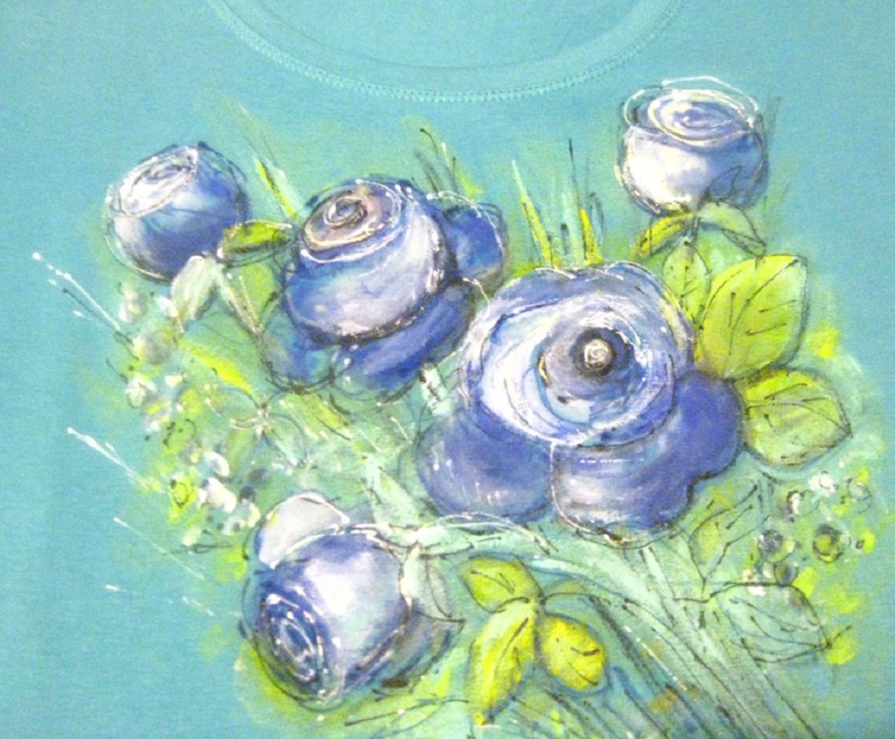 Modré ruže / artmaja - SAShE.sk