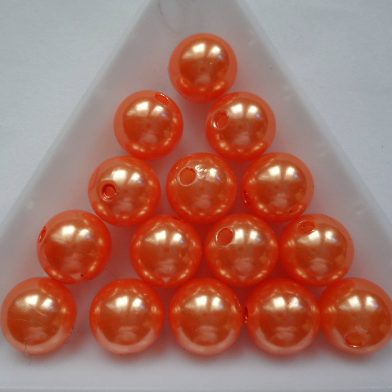 GLANCE plast 10mm-10ks (oranžová)