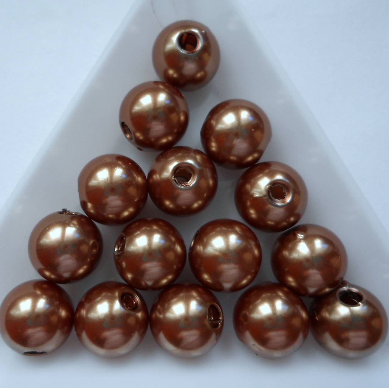 GLANCE plast 10mm-10ks (béžová tmavá)