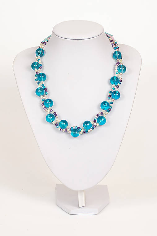 farebný náhrdelník candy cotton - "sweet candy"