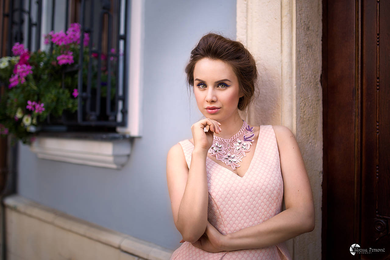 farebný náhrdelník candy cotton - "sweet lace"