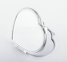 Komponenty - Zrkadlo s lôžkom srdce B/ / 1ks - 6978303_