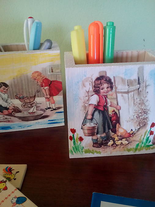 Úložné priestory & Organizácia - Stojan na pastelky - 6976949_