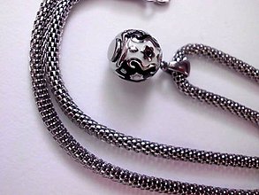 Náhrdelníky - náhrdelník Pandora oceľový - 6986814_