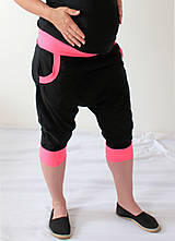 Tehotenské oblečenie - NEON Tehotenské - turecké - jóga kraťasy, výber farieb, veľ XS - M - 6995997_