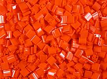 Korálky - Miyuki Tila Beads TL406 - Opaque Orange (10g) - 6994405_