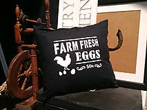Úžitkový textil - Vankúšik  "farm fresh" - 7005167_