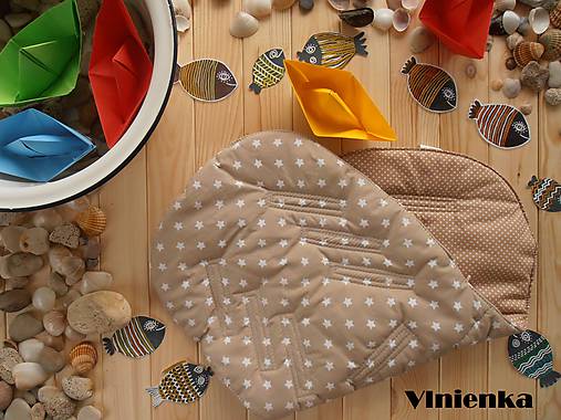 Detský textil - Vložka/ podložka do kočíka a autosedačky - 7004095_