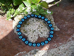 Náramky - náramok z Hematitu modrého - 7005145_