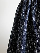 Sukne - premena starej modrotlačovej sukne - 7015290_