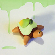 Hračky - Čokoládové želvičky 1 (hruška NA ZÁKAZKU) - 7020716_