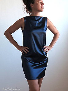 Šaty - BLUE letné minišaty - 7021505_