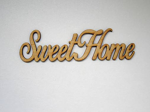 Výrezy z preglejky Sweet Home