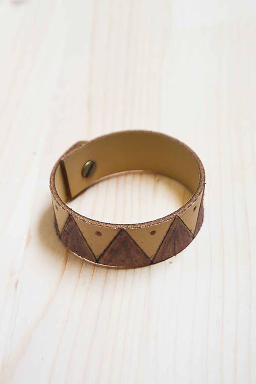 Náramky - All leather... #5 - 7029539_