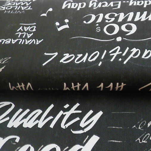 Textil - restaurant, zmesová bavlnená látka, cena za 50 cm - 7035008_