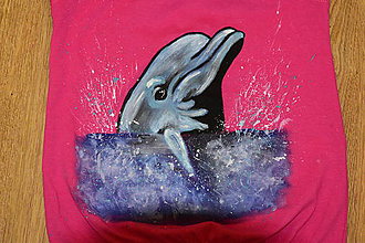 Topy, tričká, tielka - Delfíny - 7037736_