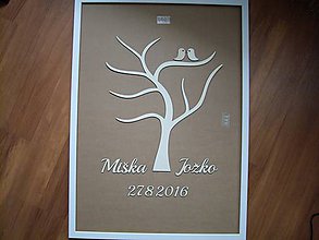 Polotovary - Svadobný strom - konáre / kniha hostí - 7066672_