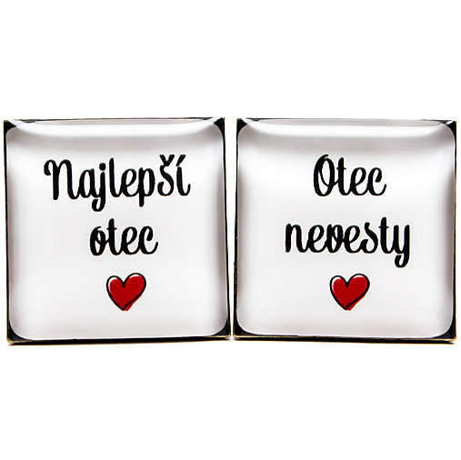 Pánske šperky - Najlepší otec - Otec nevesty - 7067048_