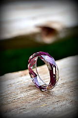 Prstene - Prsteň Lupene Gerbery (úzky) (2022 A) (EU 57 (vn. priemer 18 mm)) - 7078694_