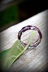Prstene - Prsteň Lupene Gerbery (úzky) (2022 A) (EU 57 (vn. priemer 18 mm)) - 7078697_