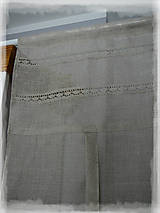 Úžitkový textil - NOVINKA lněná roletka natural š.95xd.130cm - 7079043_