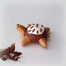Hračky - Čokoládové želvičky 1 (stracciatella NA ZÁKAZKU) - 7076574_