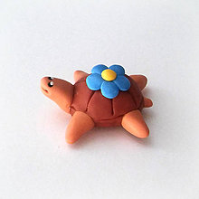 Hračky - Čokoládové želvičky 1 (kvet nezábudka NA ZÁKAZKU) - 7077401_