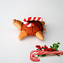 Hračky - Čokoládové želvičky 1 (vianočná NA ZÁKAZKU) - 7079570_