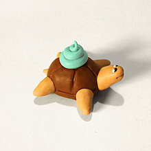 Hračky - Čokoládové želvičky 1 (mentolová pusinka NA ZÁKAZKU) - 7080001_