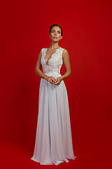 Šaty - Svadobné šaty s elastickým živôtikom a kruhovou šifónovou sukňou - 7108170_