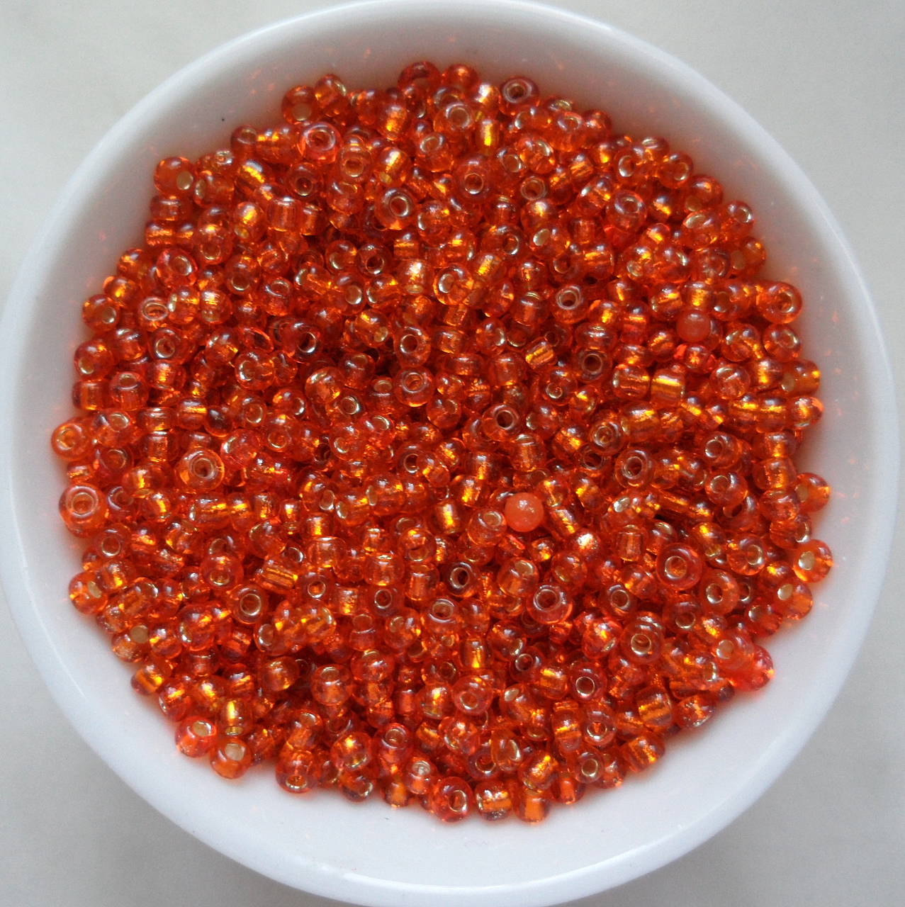 Rokajl 2mm s prieťahom-20g (oranžová)