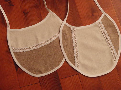 Iné doplnky - Vintage podbradníky - pár - 7122709_