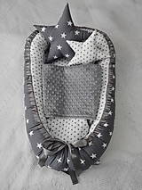 Detský textil - Hviezdičkový set pre novorodenca - 7129196_