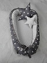 Detský textil - Hviezdičkový set pre novorodenca - 7129204_