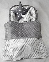 Detský textil - Hviezdičkový set pre novorodenca - 7129207_