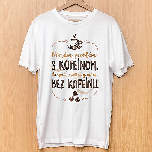 Topy, tričká, tielka - Citát o kofeíne - 7131374_