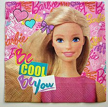 Papier - Servítka D29- Barbie Girl - 7146051_