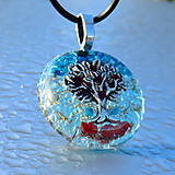 Náhrdelníky - Granátový Strom Života * amuletový šperk v Tyrkenitu - 7147460_