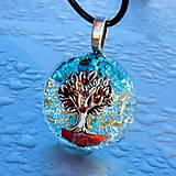 Náhrdelníky - Granátový Strom Života * amuletový šperk v Tyrkenitu - 7147461_